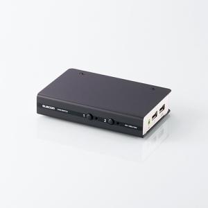 エレコム KVM-DVHDU2 DVI対応パソコン自動切替器（2台用）｜kimuraya-select