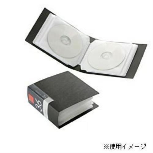 バッファロー CD DVDファイル 36枚収納 ブラック ブックタイプ 36枚収納 BSCD01F3...
