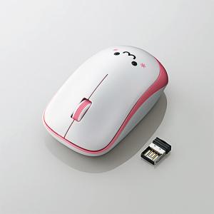 【推奨品】マウス エレコム 無線 ワイヤレス M-IR07DRPN 無線IRマウス 3ボタン ピンク｜kimuraya-select