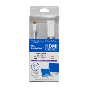 ミヨシ DPA-2KHD／WH miniDisplay-HDMIアダプタ 2kタイプ ホワイト｜kimuraya-select