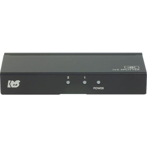 ラトックシステム RS-HDSP2P-4KZ 4K60Hz対応1入力2出力HDMI分配器 RSHDS...