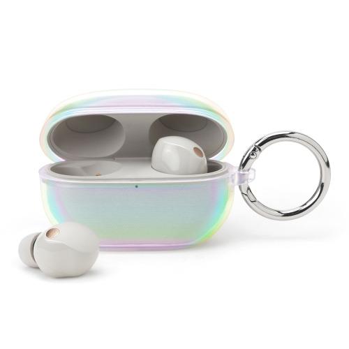 PGA PG-XM5TP02AR WF-1000XM5用 クリアソフトケース Premium Sty...