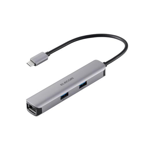 エレコム DST-052BPSV ドッキングステーション 5-in-1 USB-C ハブ HDMI ...