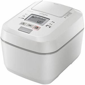 「納期約3週間」HITACHI 日立 RZ-V100DM W 圧力＆スチームIHジャー炊飯器 ふっくら御膳 5.5合炊き パールホワイト RZV100DM W