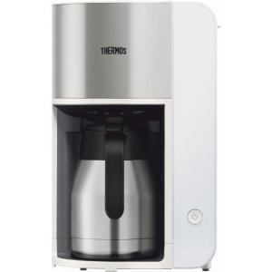 「納期約2週間」THERMOS サーモス 真空断熱ポット コーヒーメーカー ECK-1000-WH ホワイト