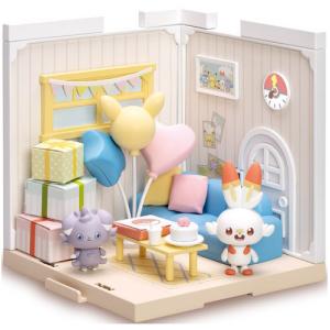 タカラトミー ポケモン ポケピースハウス ラウンジ ヒバニー&ニャスパー｜kimuraya-select