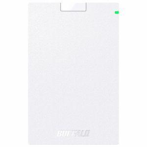 「納期約7〜10日」バッファロー ポータブルHDD HD-PCG1.0U3-BWA ホワイト 1TB