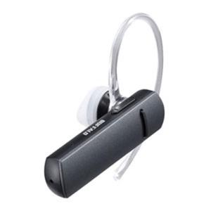 バッファロー BSHSBE200BK Bluetooth4.0対応 片耳ヘッドセット 音声&通話対応 ブラック｜kimuraya-select