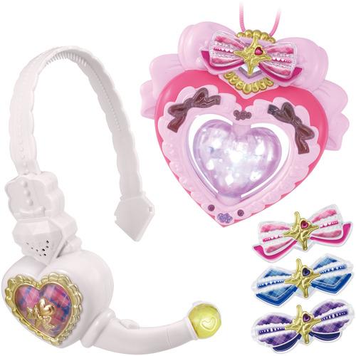 バンダイ キミとアイドルプリキュア♪アイドルハートブローチ＆アイドルハートインカムセット