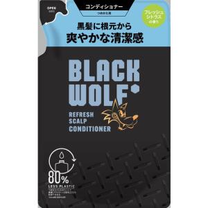 大正製薬 ブラックウルフ コンディショナー リフレッシュ 詰替え ブラックウルフ 330ml｜kimuraya-select