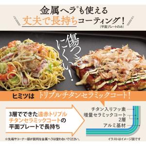 象印マホービン EA-DF10-BA ホットプ...の詳細画像2