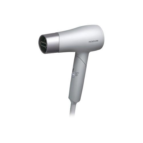 コイズミ KDD-0030／H マイナスイオンヘアドライヤー ノズルレスデザイン採用 グレー