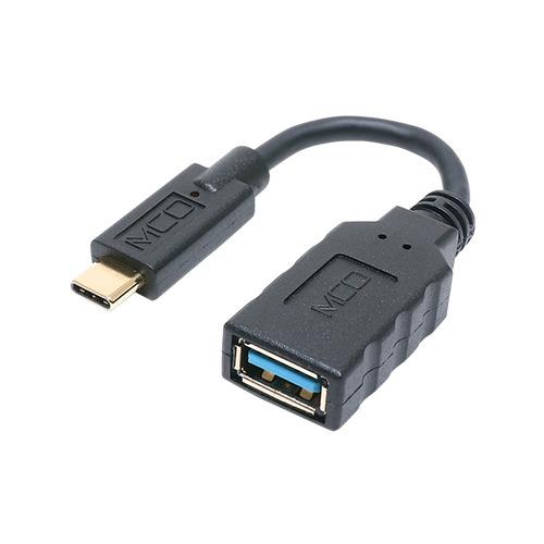 ミヨシ USA-10G2C／SS USB変換ケーブル USB A - USB Type-C 5cmケ...
