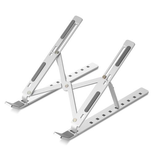 エレコム PCA-LTSCANSV ポータブル 10〜17.3インチノートPCスタンド 9段階角度調...