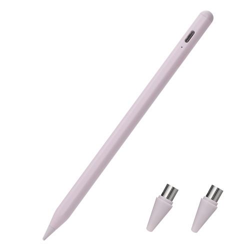 エレコム P-TPACST05PN スタイラスペン 充電式 USB Type-C ペン先2個付属 ス...