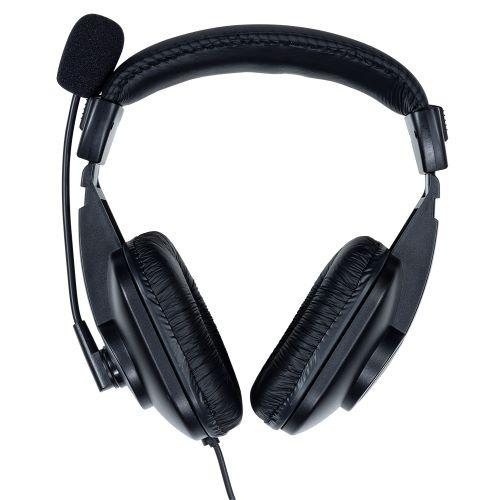 ナカバヤシ MHM-STB29BK ヘッドセット 3.5mmミニプラグ ヘッドバンドタイプ ブラック