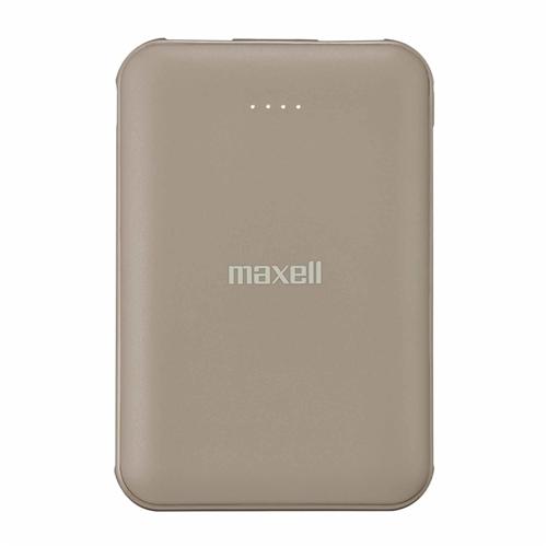 マクセル MPC-CE5000BE モバイルバッテリー 薄型大容量 5000mAh ベージュ