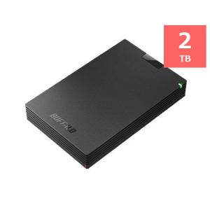 バッファロー HD-PCG2.0U3-GBA ミニステーション USB3.1(Gen1)／USB3.0 ポータブルHDD 2TB ブラック｜kimuraya-select