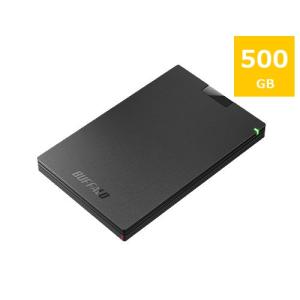 バッファロー HD-PCG500U3-BA ミニステーション USB3.1(Gen1)／USB3.0 ポータブルHDD 500GB ブラック｜kimuraya-select