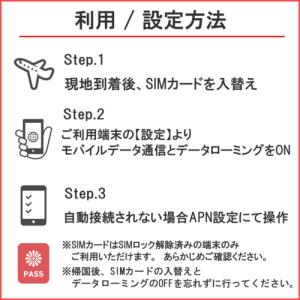 DHA SIM for USA 8GB30日間...の詳細画像5