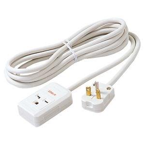 パナソニック 接地15A・20A兼用200V器具用延長コード(1個口 3m) WH4931WP｜kimuraya-select