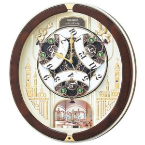 からくり時計 壁掛け時計 名入れ スモールワールド ブルームDX
