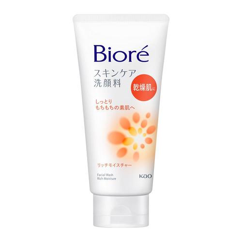 花王(Kao)　ビオレ スキンケア洗顔料 リッチモイスチャー (130g)