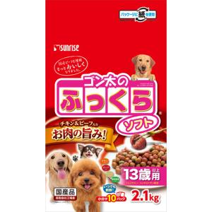 マルカン(サンライズ) ゴン太のふっくらソフト 13歳以上用 2.1kg｜kimuraya-select