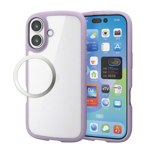 エレコム PM-A25ATSLFCPU iPhone 17 ケース 磁気吸着対応メタルステッカー付 ...