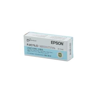 EPSON PJIC7LC 純正プリンターインクカートリッジ Disc Producer用 ライトシアン｜kimuraya-select