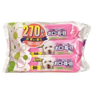 アース・ペット  ウェットティッシュ　お口・耳・目用　  ３個パック｜kimuraya-select