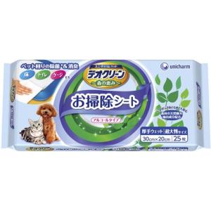 ユニ・チャーム  デオクリーン除菌お掃除ウェットティッシュ大判  ２５枚｜kimuraya-select