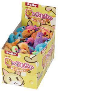 ペティオ ねずみのおもちゃセットボックスセットボックス 猫用｜kimuraya-select