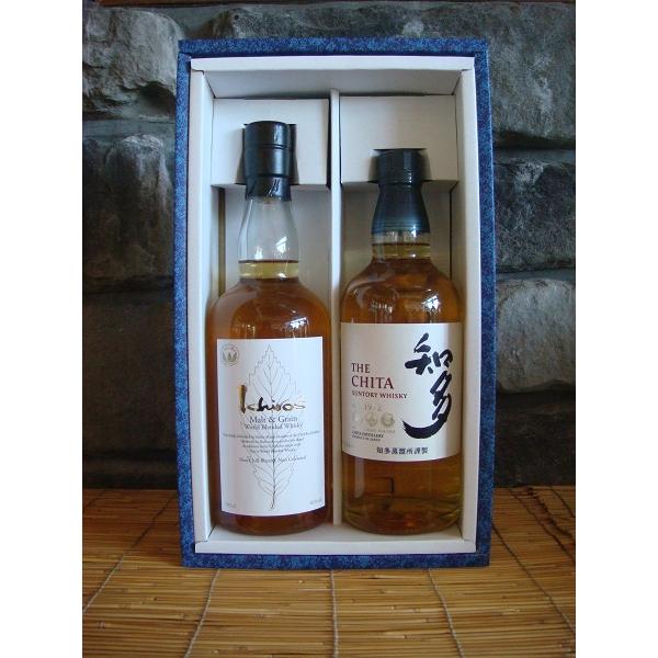 ウイスキー イチローズ モルト＆グレーン ホワイトラベル 　サントリー 知多 飲み比べギフトセット　