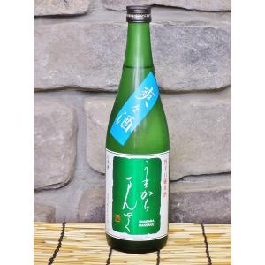 日本酒　特別純米生原酒　うまからまんさく　爽々酒　720ml　秋田県　地酒　｜kimuraya