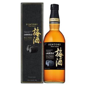 梅酒　サントリー梅酒 山崎蒸溜所貯蔵梅酒 リッチアンバー　カートン入り　750ml｜kimuraya