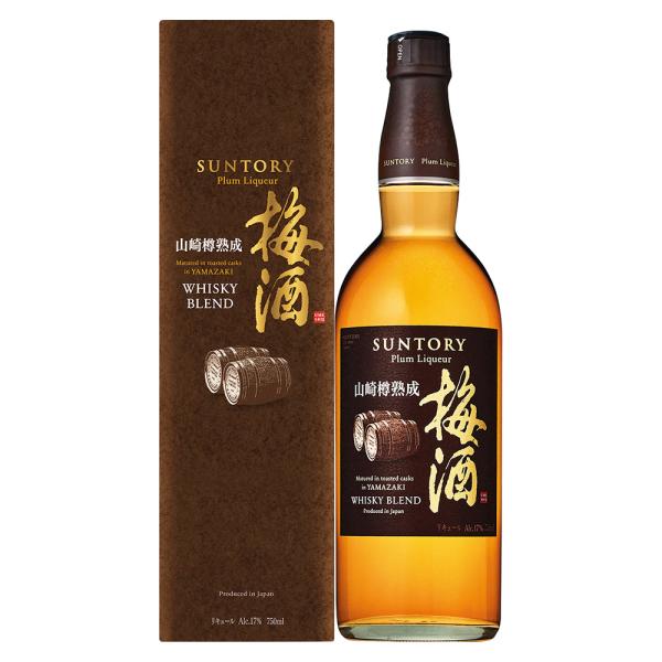 梅酒　サントリー梅酒 山崎蒸溜所貯蔵梅酒 ウイスキーブレンド　カートン入り　750ml