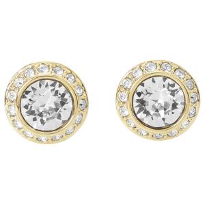 スワロフスキー ピアス SWAROVSKI 5505470 アンジェリック ラウンドカット クリスタル パヴェ スタッド ゴールド レディース アクセサリー｜kimurayashop