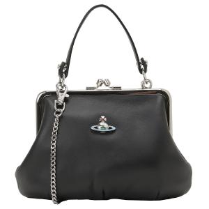 ヴィヴィアンウエストウッド ショルダーバッグ Vivienne Westwood 52020003 L001L N403 ナッパレザー グラニー がま口 2WAY チェーン｜kimurayashop