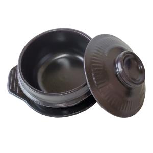 韓国 直火用 トゥッペギ（뚝배기）12cm 8個＋専用受け皿8枚セット 韓国 直火用 トゥッペギ（뚝배기）11.5cm 2個＋専用受け皿2枚セット