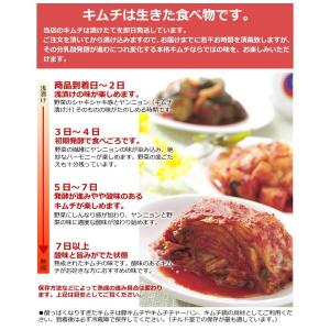 キムチ 白菜キムチ1kg(カット済み) 冷蔵便...の詳細画像2