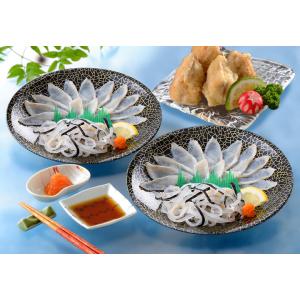 NSK-50F2Z　ふく薄造り・ふく唐揚げ（油調済）セット　お中元　常温便　送料無料・代引き／同梱不...