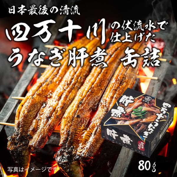 四万十川 うなぎ 砂肝缶詰80g 常温便・冷蔵便可 ウナギ 鰻 国産 かば焼き 蒲焼き うな重 土用...