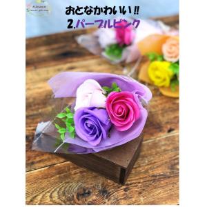【特典有】卒園 卒業 ミニブーケ ローズ ソー...の詳細画像2