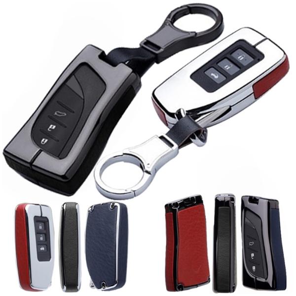 レクサス アイアンレザー 本革 メタル キーケース キーカバー LBX10系 NX200t 300h...