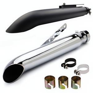 バイク フィッシュテール マフラー 右用２本 SR400 W400 シャドウ 楽天市場】バイク用 マフラー アメリカン フィッシュテール