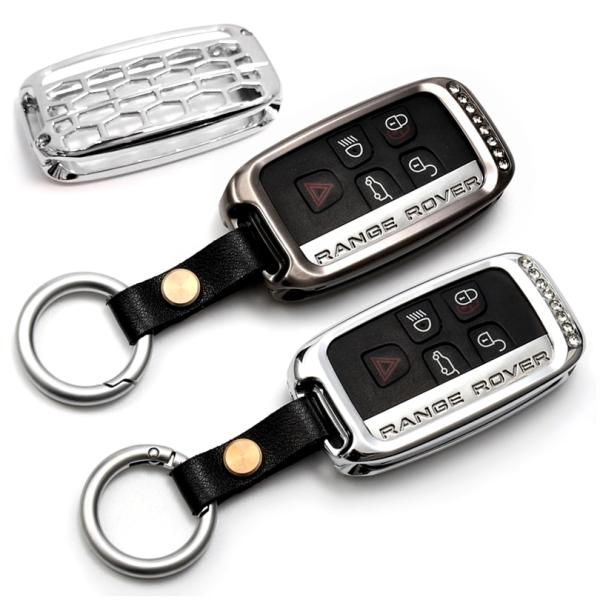 ジャガー ランドローバー クールメタル キーケース キーカバー キーホルダー レンジローバー イヴォ...