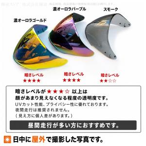 ショーエイ 互換 ヘルメットシールド SHOE...の詳細画像2