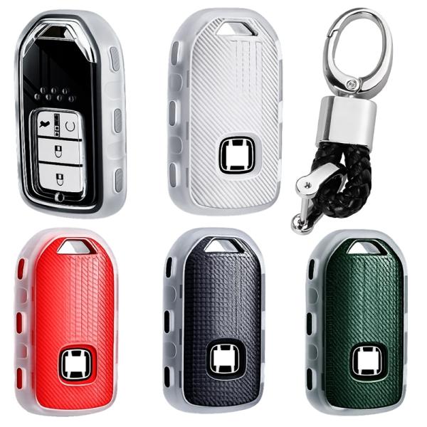 ホンダ TPU キーケース キーカバー キーホルダー フィット フリード インサイト オデッセイ ヴ...