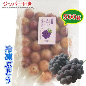 愛媛産冷凍ぶどう500g　無添加　粒楽（つぶらく）